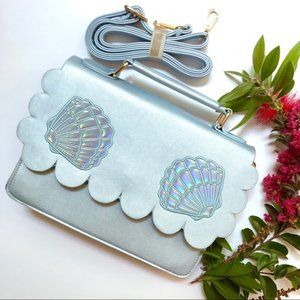 Modcloth Minty Mermaid Shell Crossbody Purse!